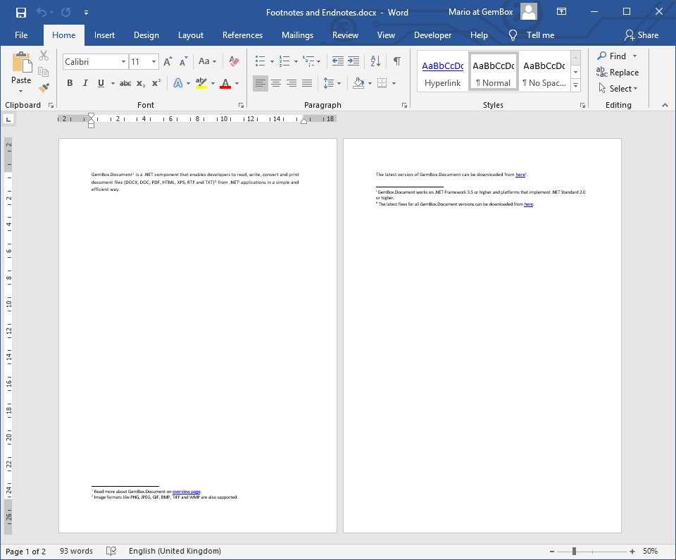 how do you convert footnotes to endnotes in word 2010