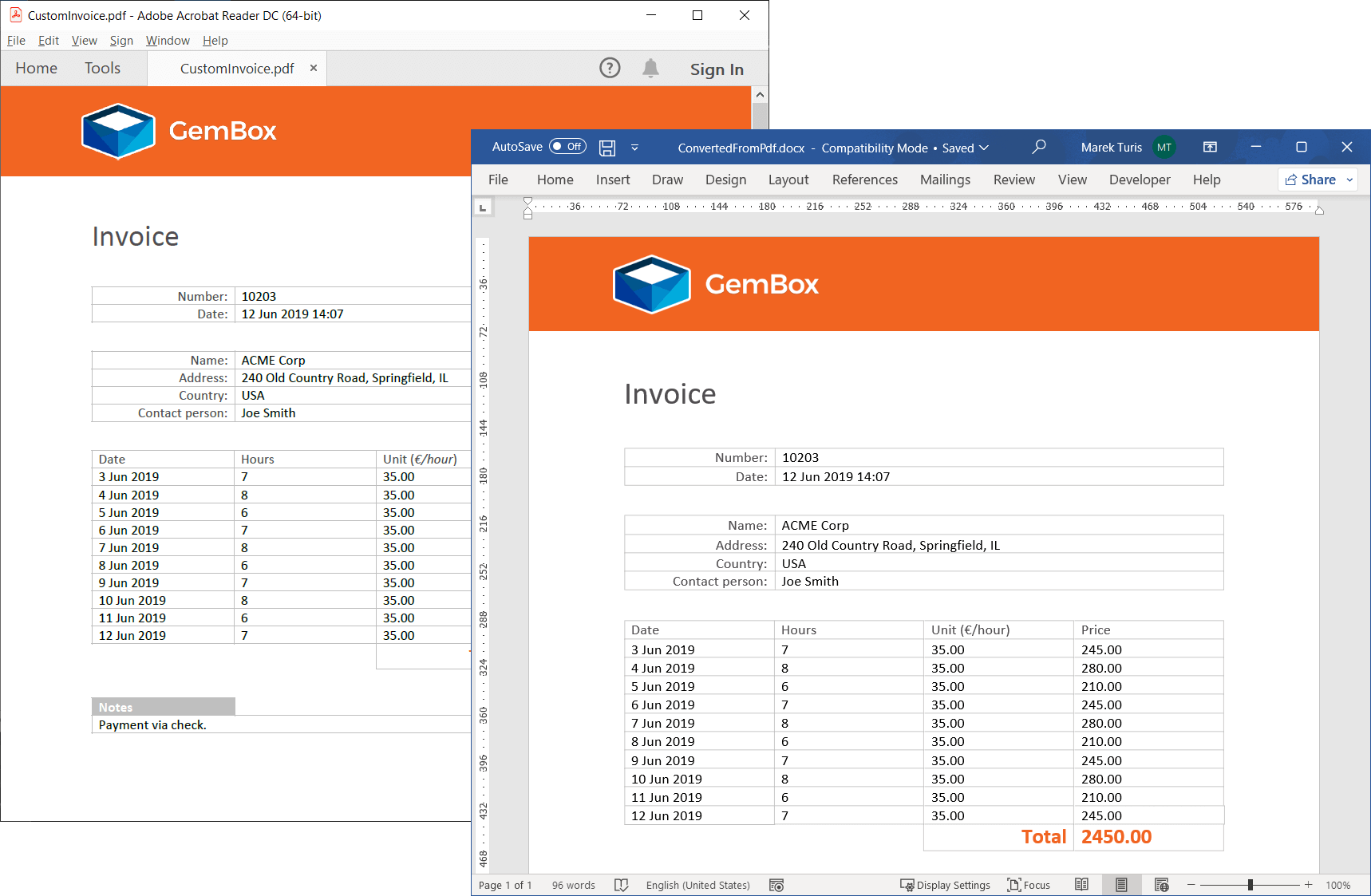 Split PDF file from C# / VB.NET applications