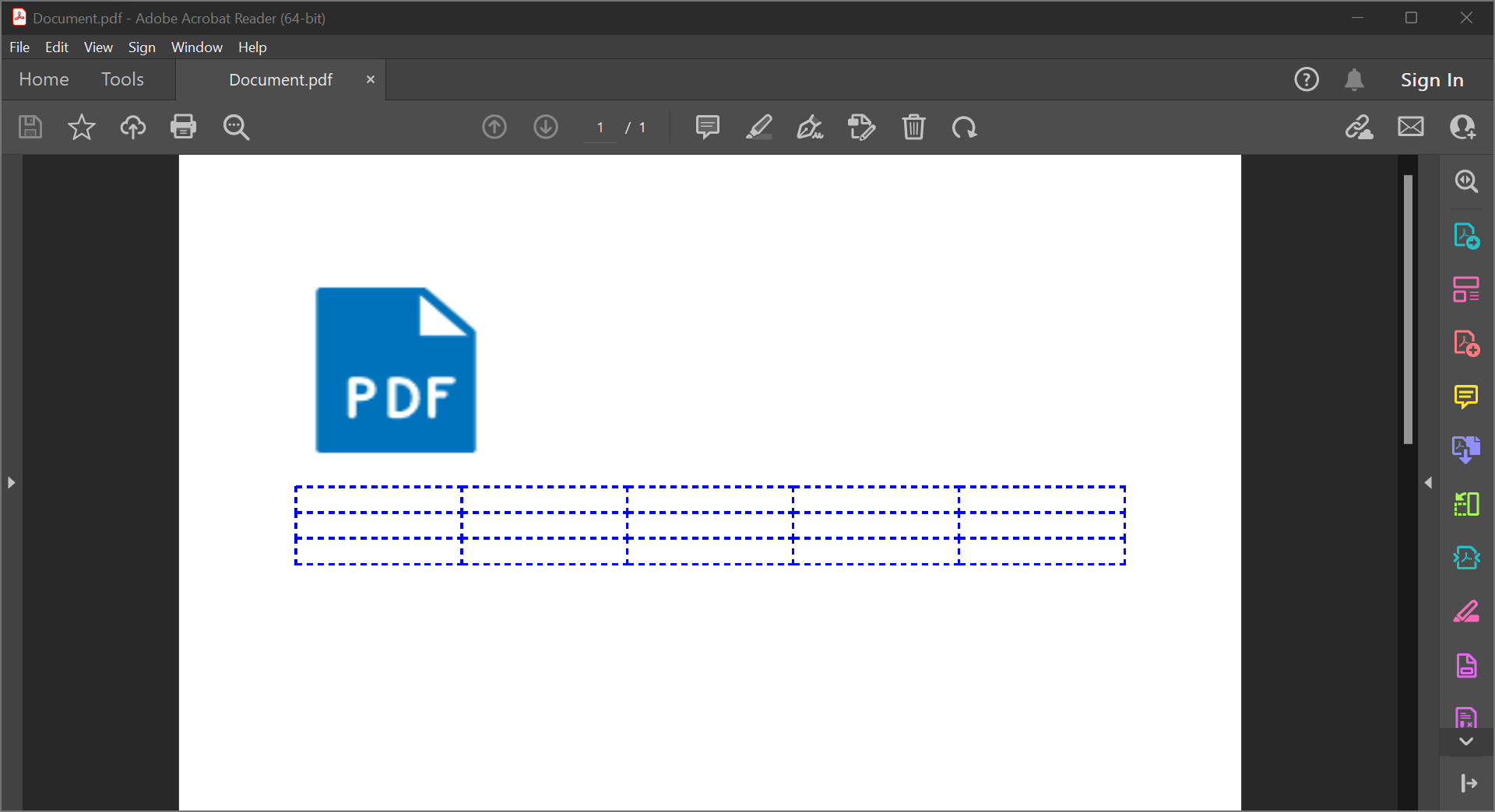 how to create a table in a PDF document in C# and VB.NET