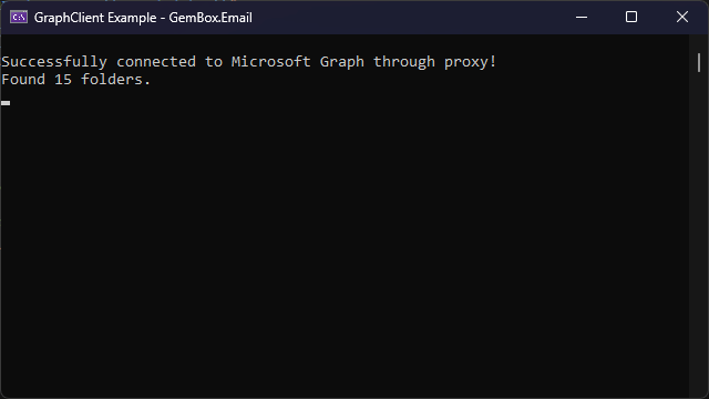 Using GraphClient through a proxy Microsoft Graph connection through proxy