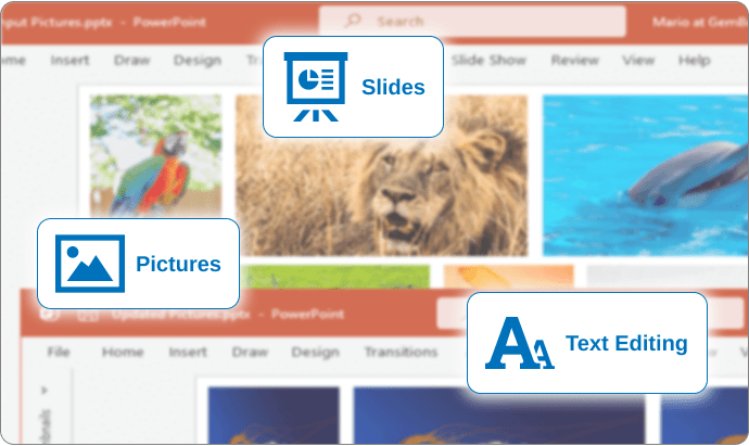 GemBox.Presentation enables programmatic creation and editing of master slides, layout slides and other presentation elements in C# and VB.NET.