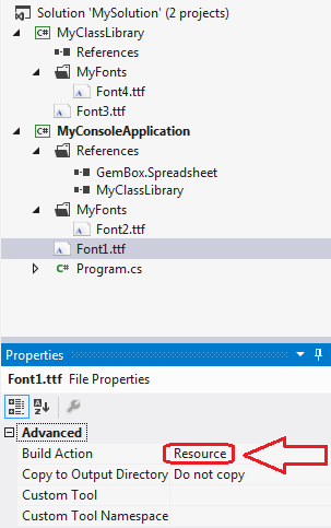 Packaging Fonts in Windows applications Packaging Fonts in Windows application