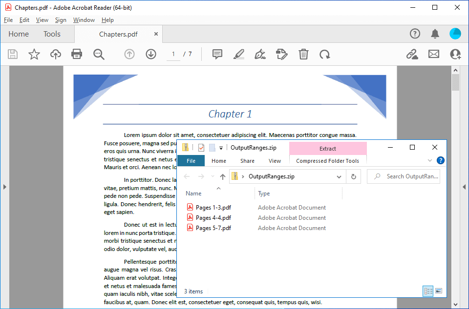 How to Split PDF by Page Ranges