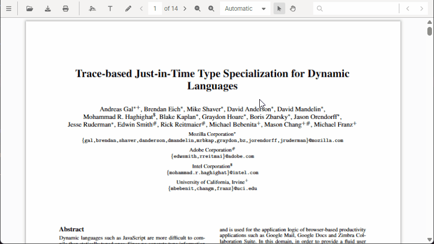 Demonstration of digitally signing a PDF with an eSignature