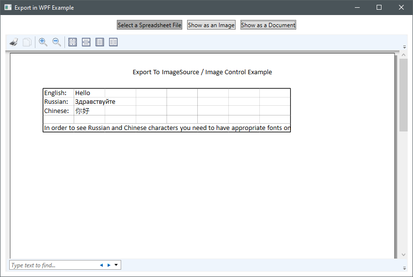 Export Excel from WPF applications