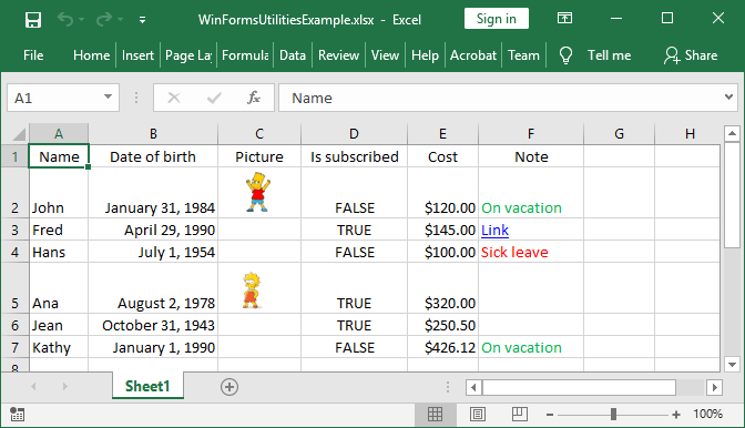 Vb Net Excel Sheet Tutorialspoint